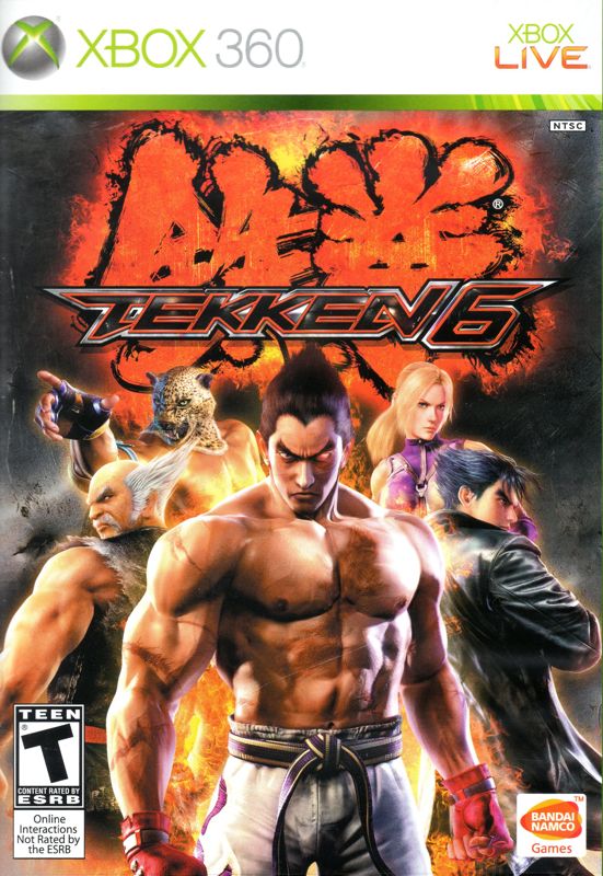 Tekken 6 box art for Xbox 360